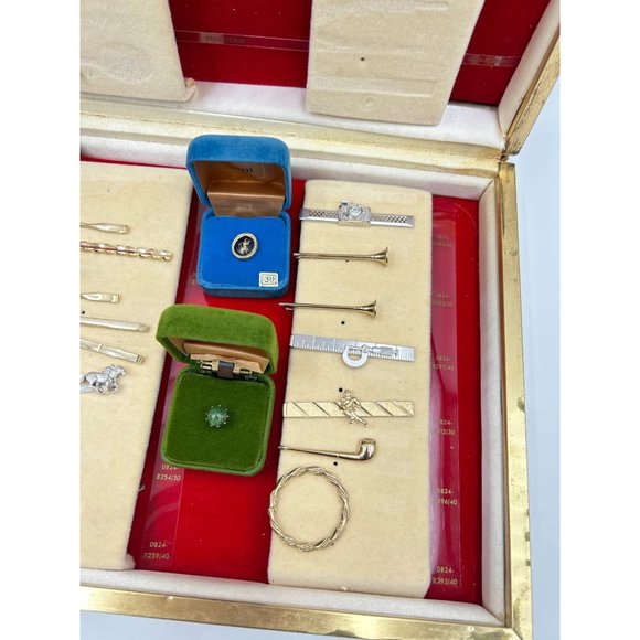 Vintage SWANK Men Accessories Collection Salesman Case 31 Pieces New Old Stock - Picture 6 of 15